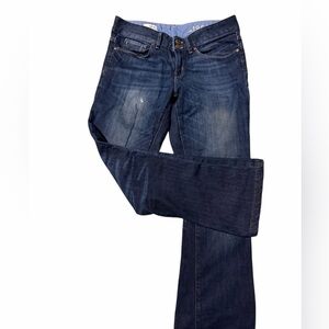 Dark Blue Boot Cut Jeans